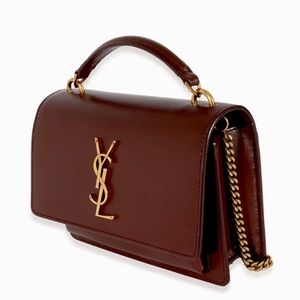 YSL Saint Laurent
Sunset leather crossbody bag